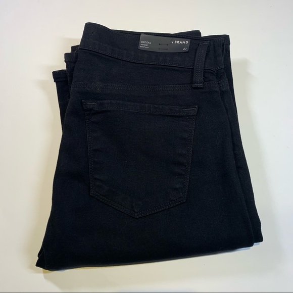 J Brand size 27 NWT BROOKE mid rise bootcut black jeans - Picture 8 of 11